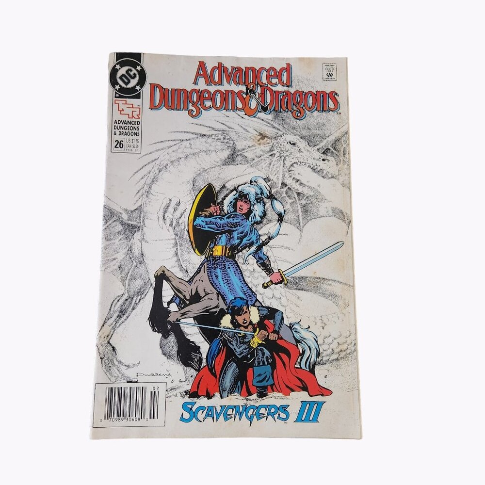 DC Comics Advanced Dungeons And Dragons #26 Comic Book Collector Bagged Boarded
